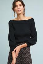Moth Dancer Off-the-shoulder Sweater