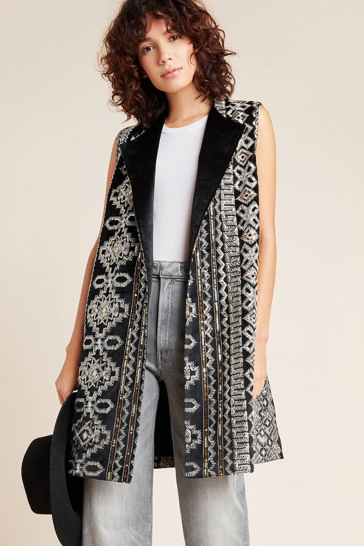 Eva Franco Carla Embellished Vest