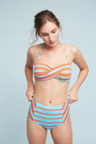 Allihop Devon Seamed High-waisted Bikini Bikini Bikini Bottom