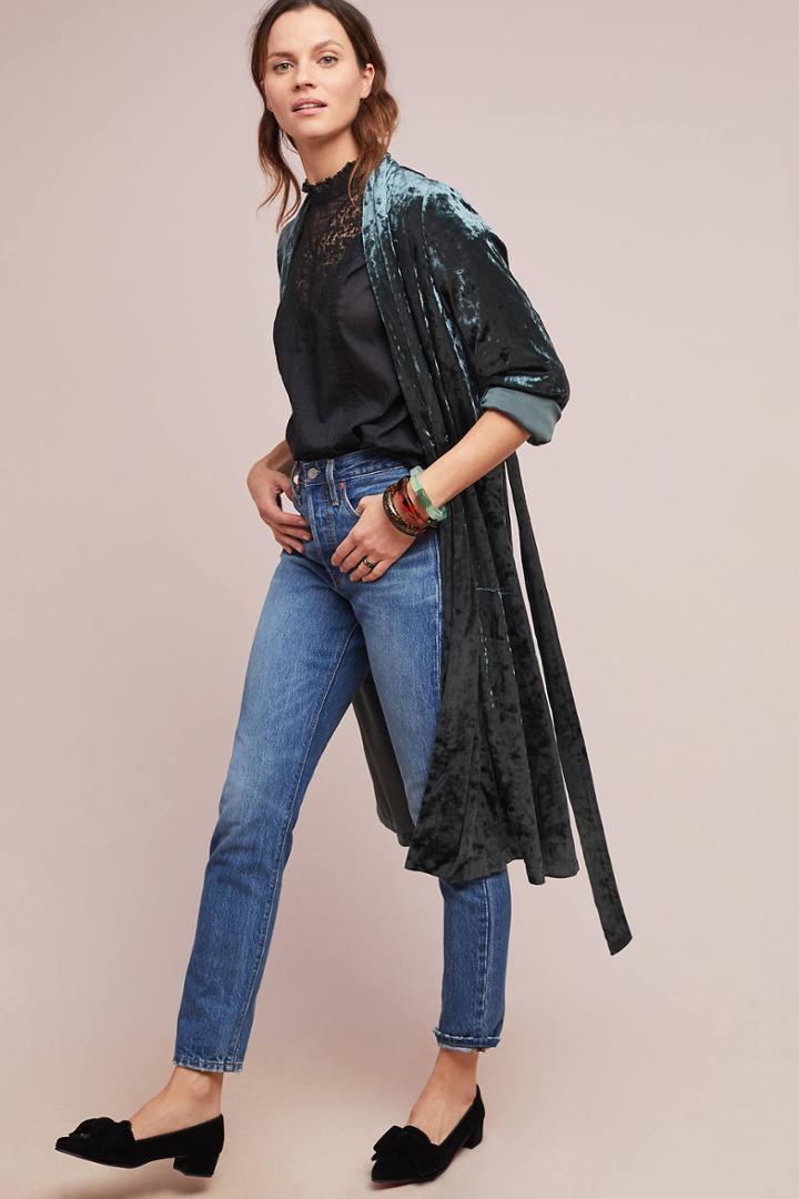 Caara Lafayette Velvet Coat