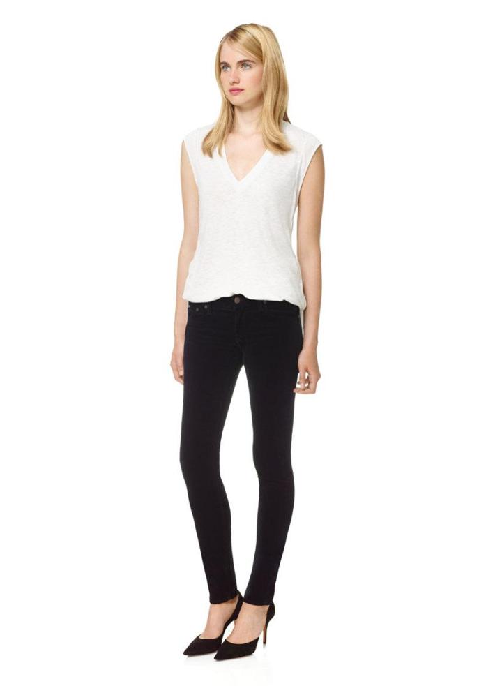 Rag & Bone/jean Skinny-black