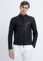 Emporio Armani Leather Jackets - Item 59141847