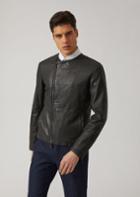 Emporio Armani Leather Jackets - Item 59141745