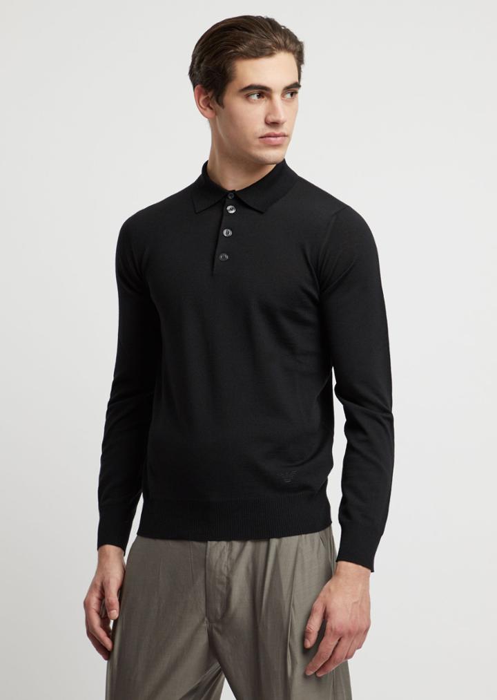 Emporio Armani Knitted Polo Shirts - Item 39939482