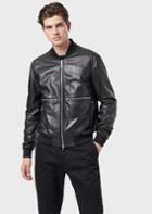 Emporio Armani Leather Jackets - Item 59141951