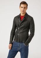 Emporio Armani Leather Jackets - Item 59141709