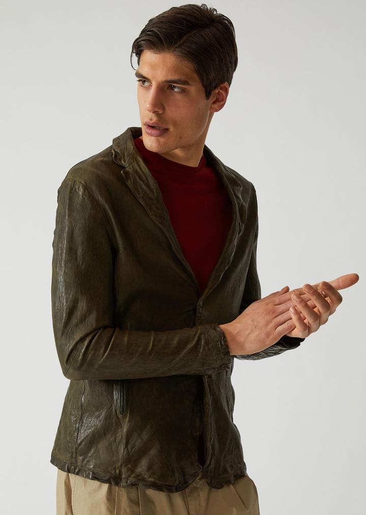 Emporio Armani Leather Jackets - Item 59141712