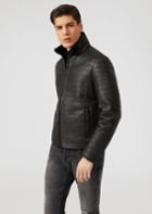 Emporio Armani Leather Jackets - Item 59141823
