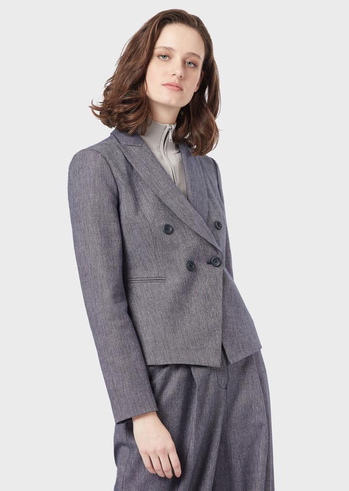 Emporio Armani Double Breasted Jackets - Item 41919159