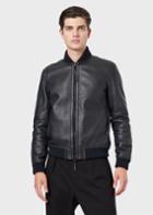 Emporio Armani Leather Jackets - Item 59141952