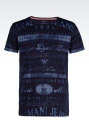 Armani Jeans Print T-shirts - Item 37726726
