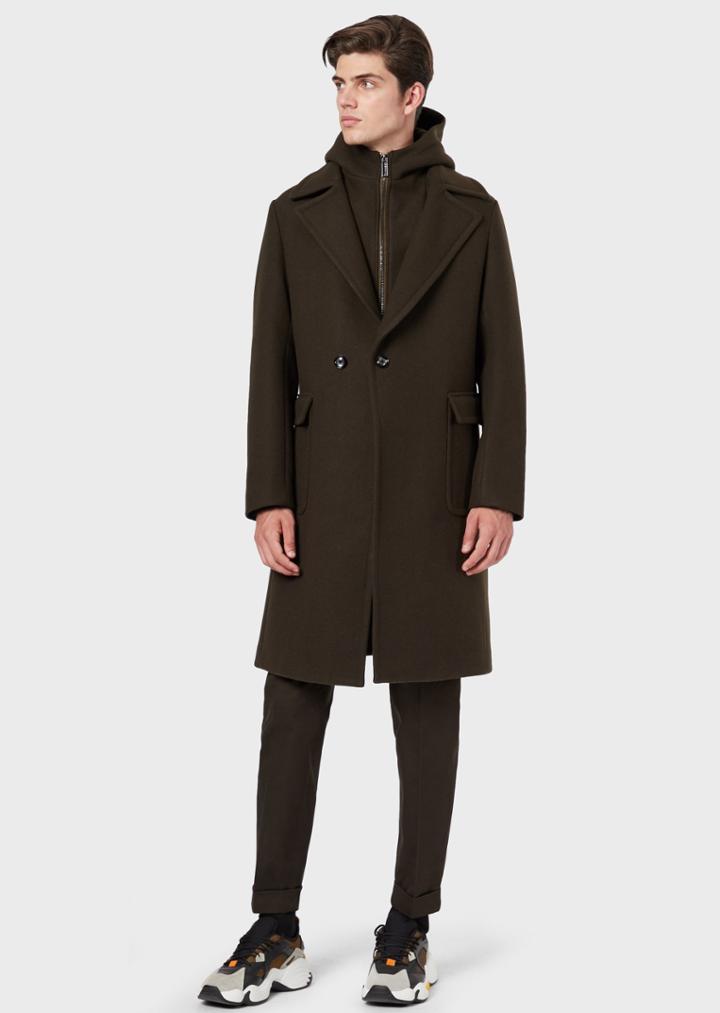 Emporio Armani Coats - Item 41924247