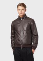 Emporio Armani Leather Jackets - Item 59141949