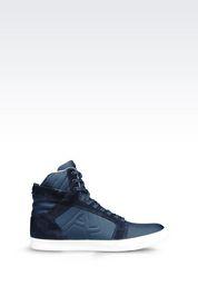 Armani Jeans High-top Sneakers - Item 44909791