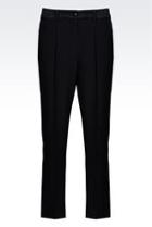 Emporio Armani Straight Leg Trousers - Item 36685614