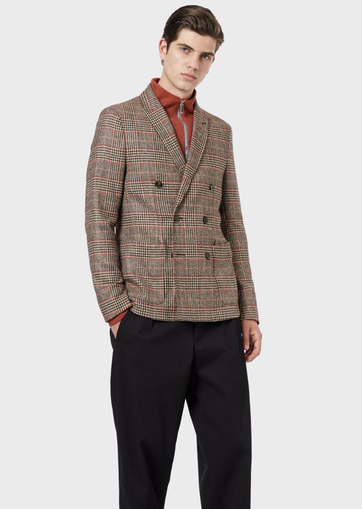 Emporio Armani Double Breasted Jackets - Item 41912820