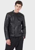 Emporio Armani Leather Jackets - Item 59141948