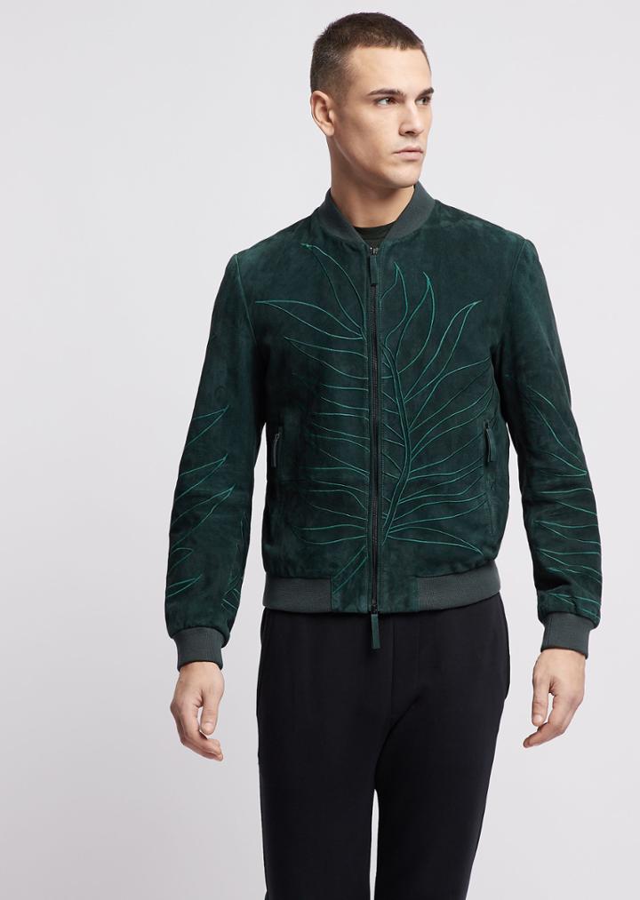 Emporio Armani Leather Jackets - Item 59141913