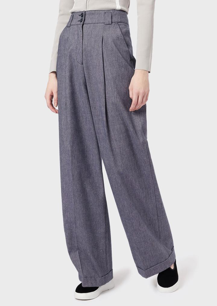 Emporio Armani Palazzo Pants - Item 13377426