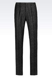 Emporio Armani Pants With Tucks - Item 36769903