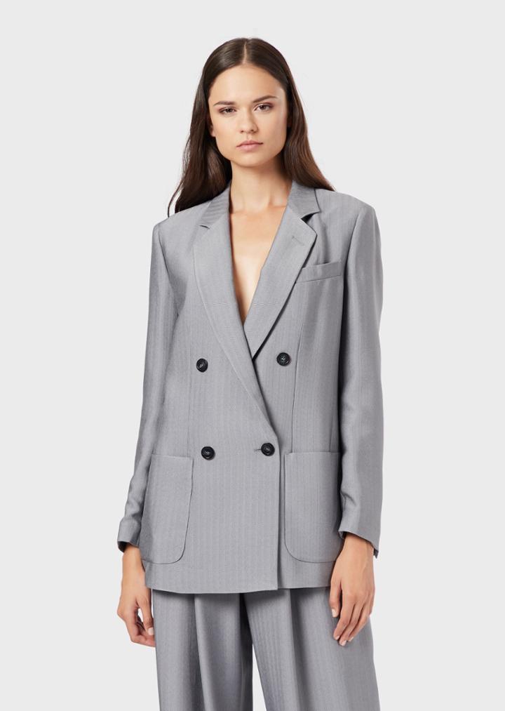 Emporio Armani Double Breasted Jackets - Item 41915715