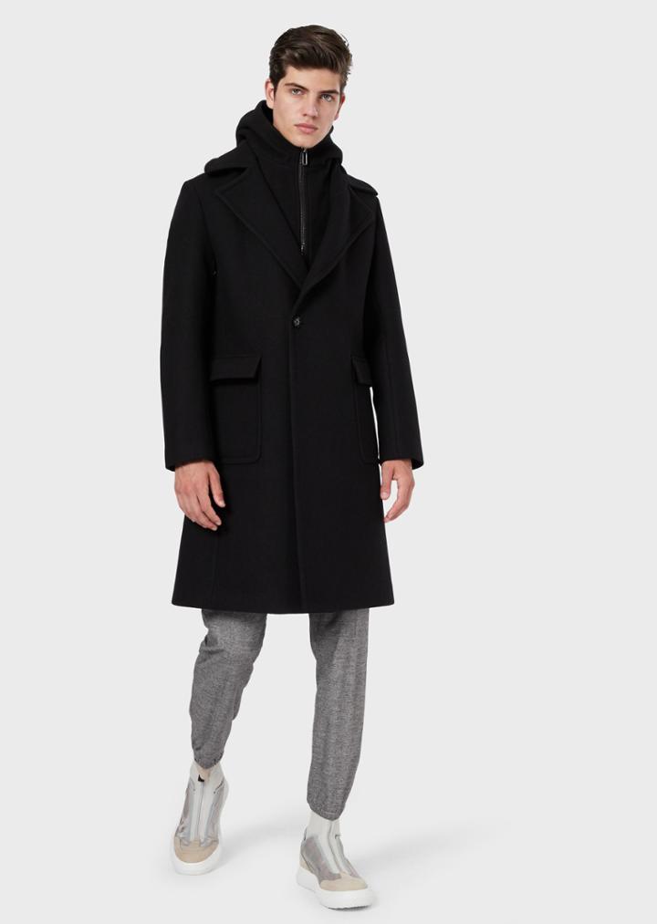 Emporio Armani Coats - Item 41924880