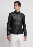 Emporio Armani Leather Jackets - Item 59141863
