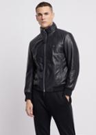Emporio Armani Leather Jackets - Item 59141892
