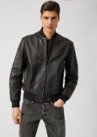 Emporio Armani Leather Outerwear - Item 35383955