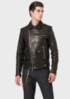 Emporio Armani Leather Jackets - Item 59141957