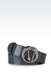 Armani Jeans Leather Belt - Item 46465198