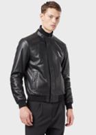 Emporio Armani Leather Jackets - Item 59141953