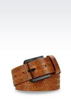 Emporio Armani Leather Belts - Item 46437386