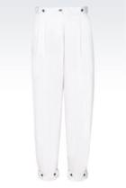 Emporio Armani Pants With Tucks - Item 36998025