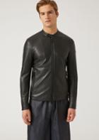 Emporio Armani Leather Jackets - Item 59141728