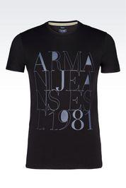 Armani Jeans Print T-shirts - Item 37753628