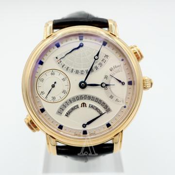 Maurice Lacroix Men's Masterpiece Double Retrograde Watch