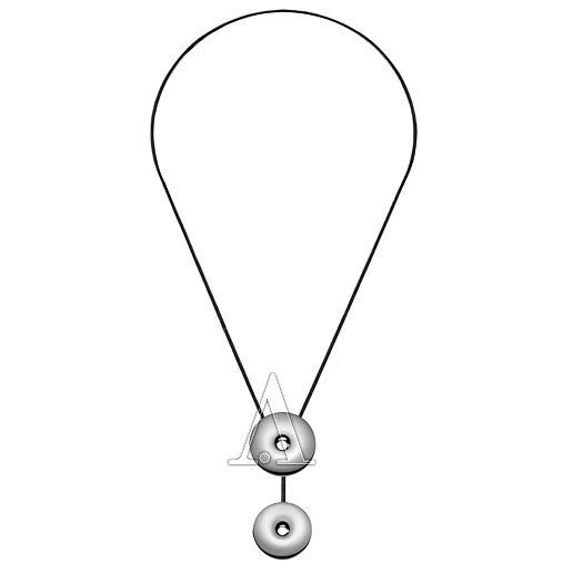 Calvin Klein Jewelry Women's Yoyo Necklace