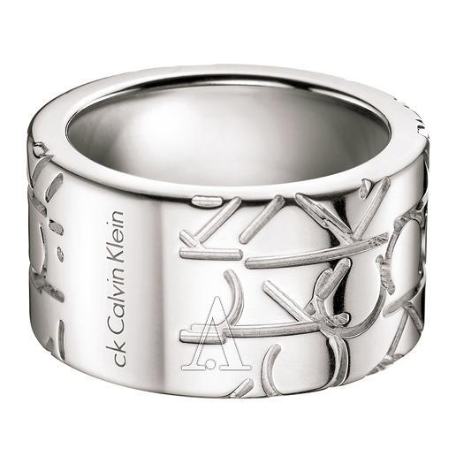 Calvin Klein Jewelry Men's Logo Ring