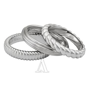 Calvin Klein Jeans Jewelry Men's Waves Ring