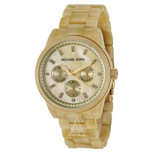 Michael Kors Women's Horn Jet Set Watch