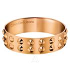 Calvin Klein Jeans Jewelry Women's Studs Leather Bracelet