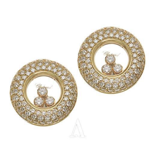 Chopard Jewelry Women's Happy Diamonds Earring