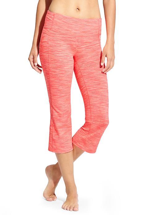 Athleta Womens Energy Power Up Capri Size L - Coral Quest