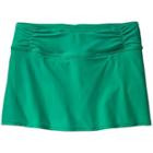 Athleta Shirred Band Swim Skirt - Peridot Green