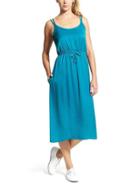 Athleta Womens Easy-breezy Dress Pirate Cove Size S