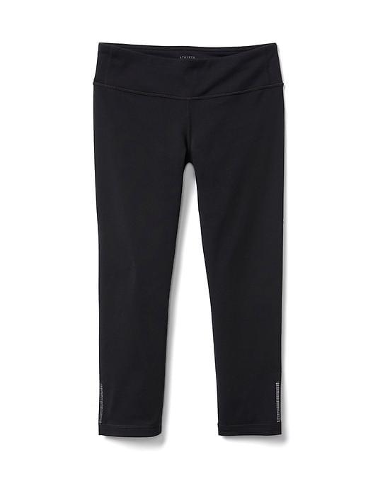 Athleta Chit Chat Capri Size M/8-10 - Black