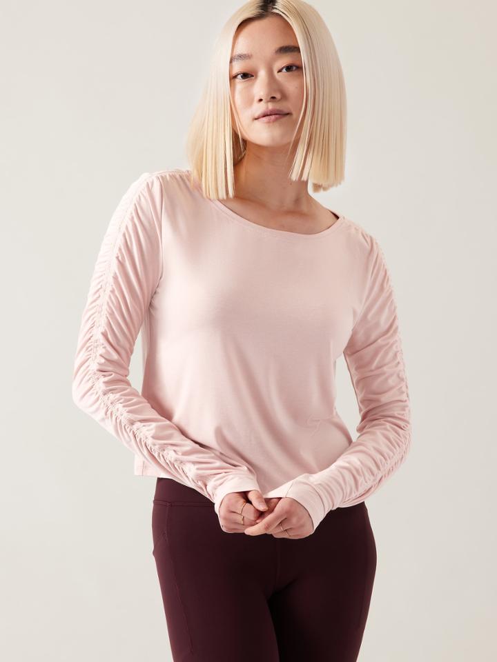 All Around Ruched Top