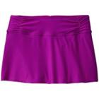 Athleta Shirred Band Swim Skirt - Razzleberry