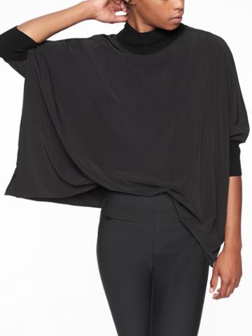 Insights Mock Neck Top